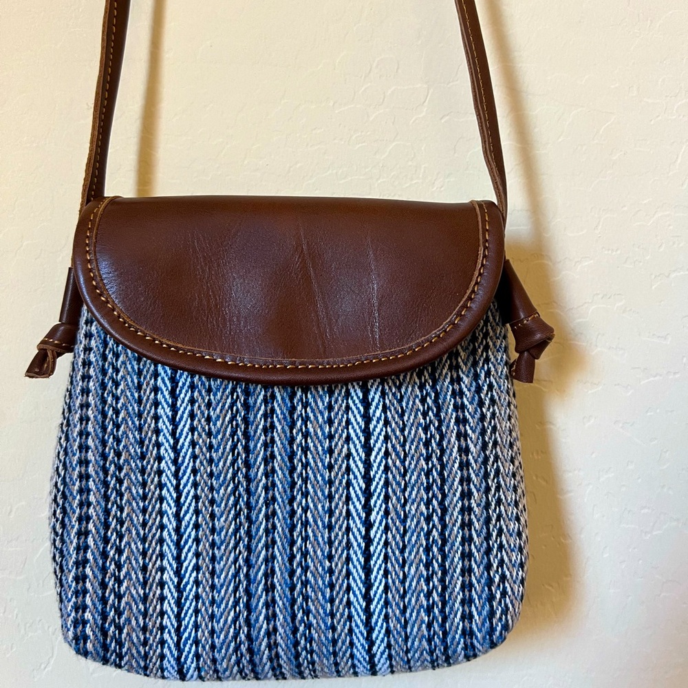 Crossbody Woven Hemp Bag - Made In Nepal